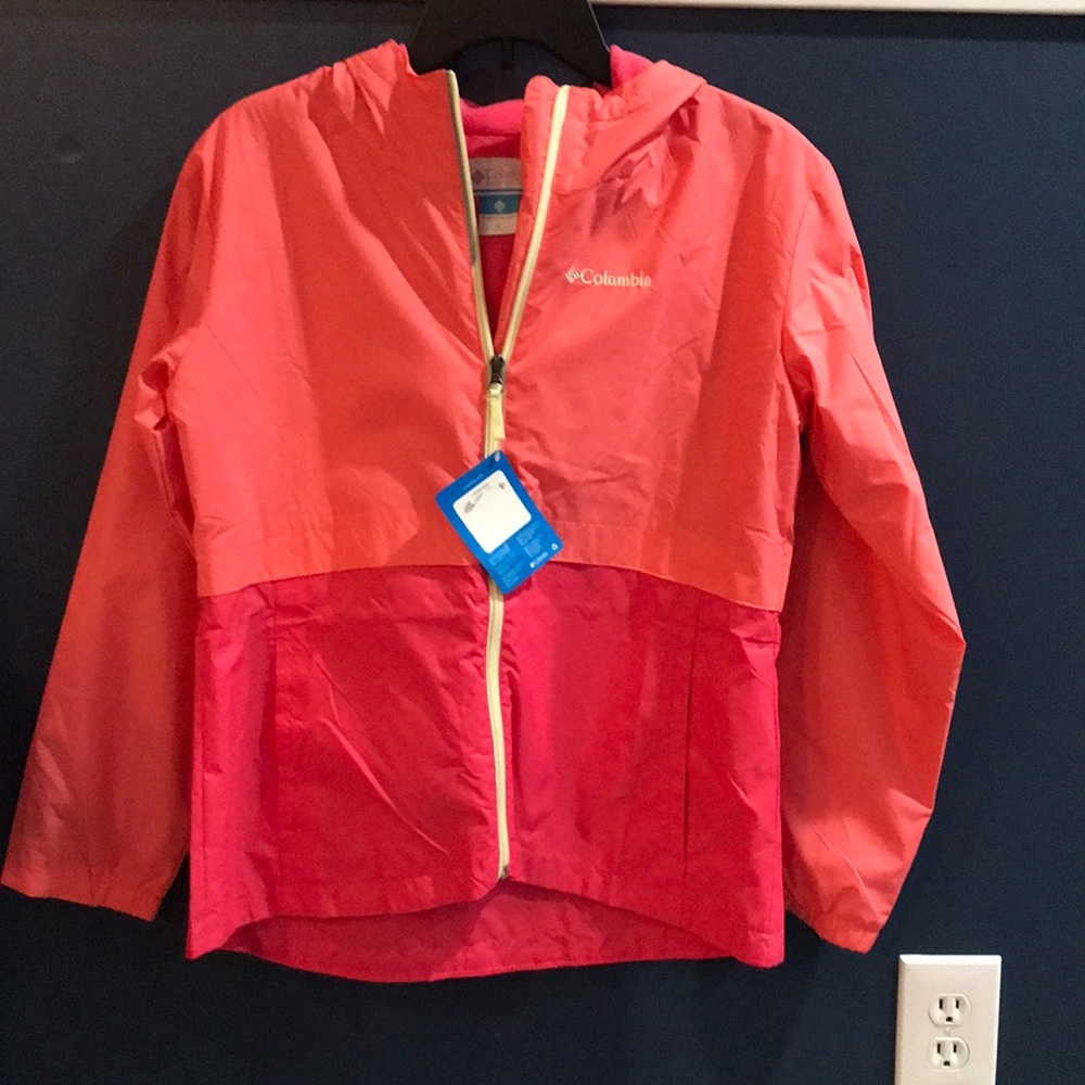 Columbia rain coat